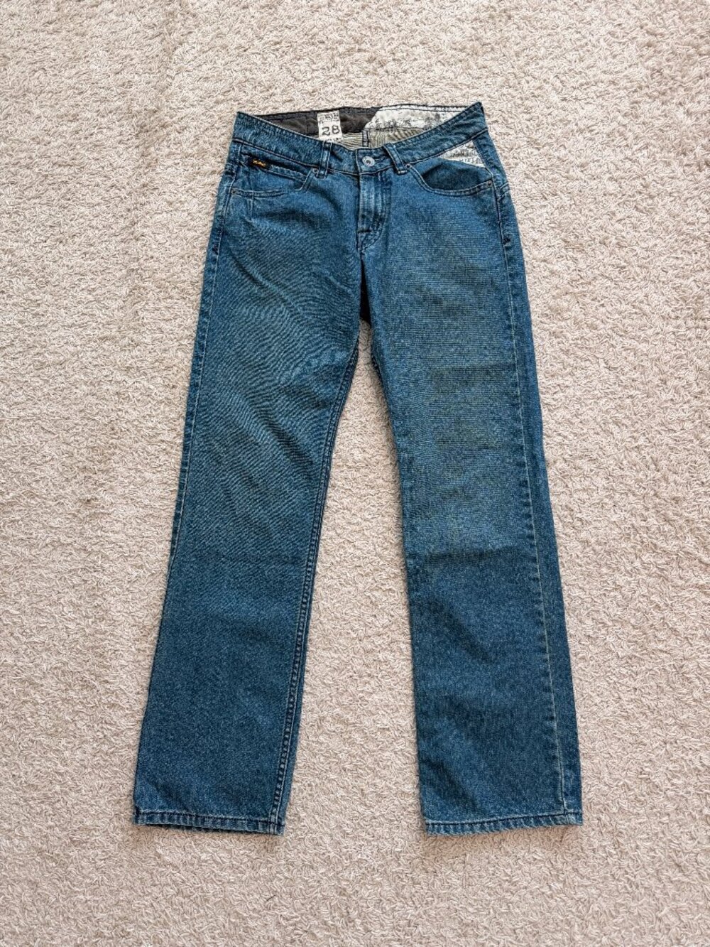 Vintage Volcom Men's 28 Blue Jeans